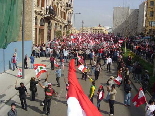 Beirut demonstration against Syrian occupation